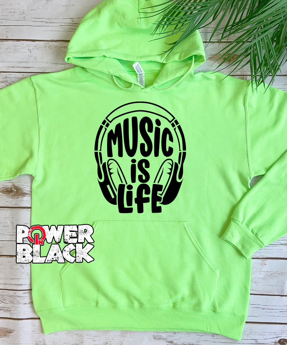 Music Is Life Hoodie