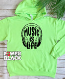 Music Is Life Hoodie