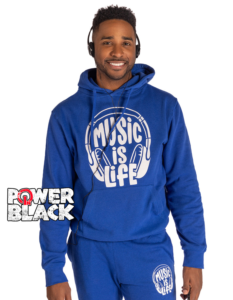 Music Is Life Hoodie Jogger Set