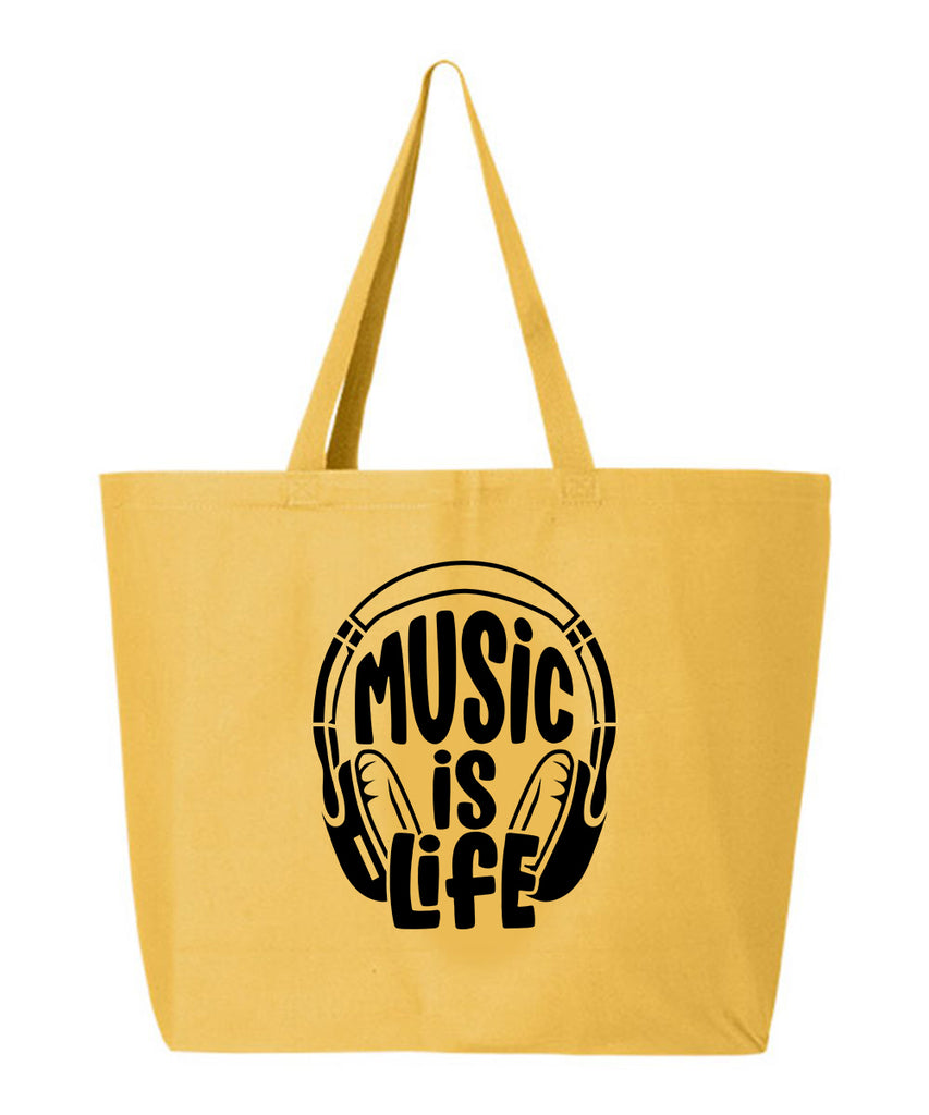 Music Is Life Tote Bag