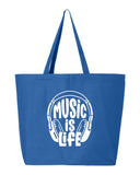 Music Is Life Tote Bag