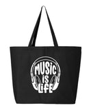 Music Is Life Tote Bag