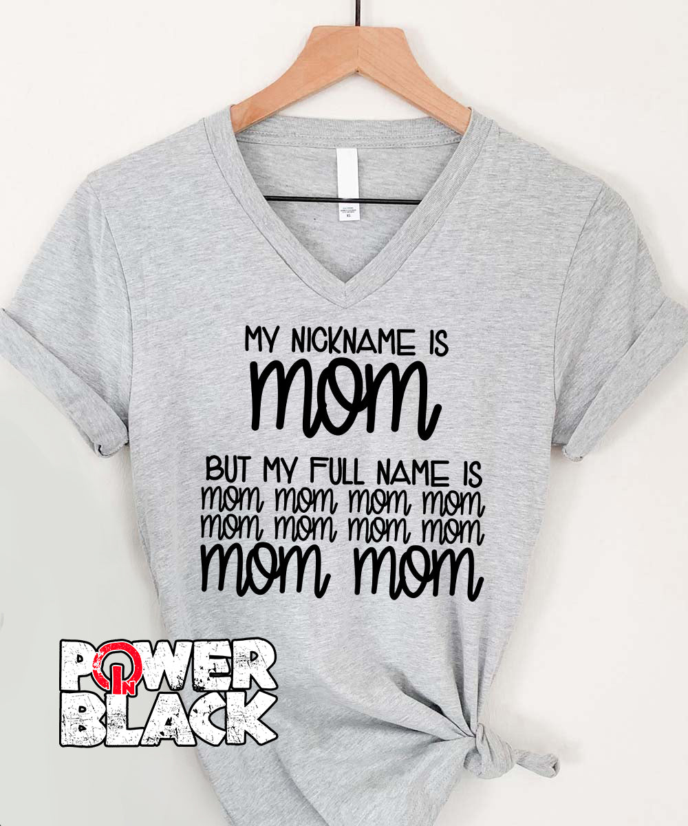My Nickname is Mom