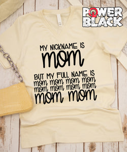 My Nickname is Mom