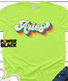 Retro Aries Zodiac Shirt