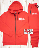 Nope Tech Tracksuit Set