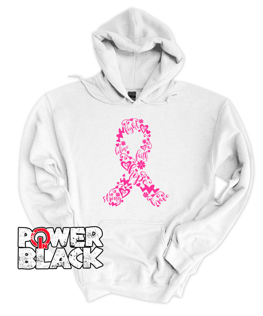 October Breast Cancer Ribbon Hoodie
