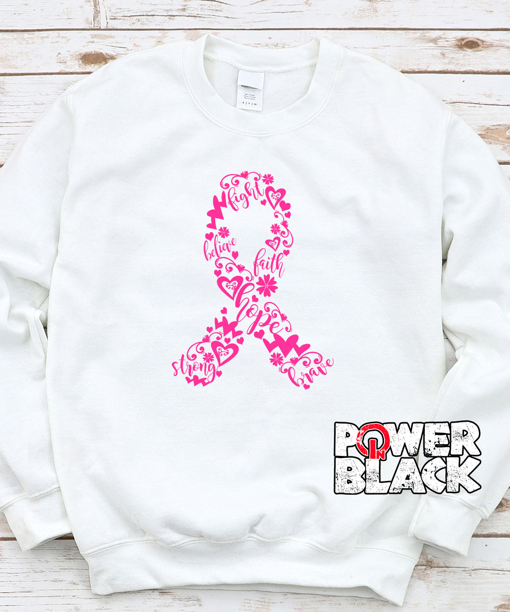 October Breast Cancer Ribbon Sweatshirt