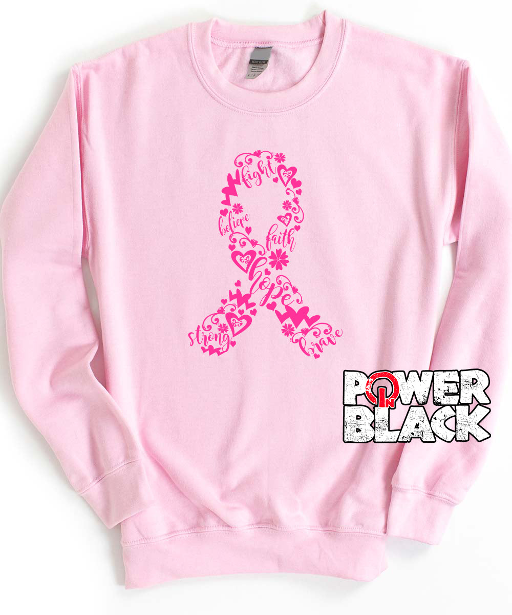 October Breast Cancer Ribbon Sweatshirt