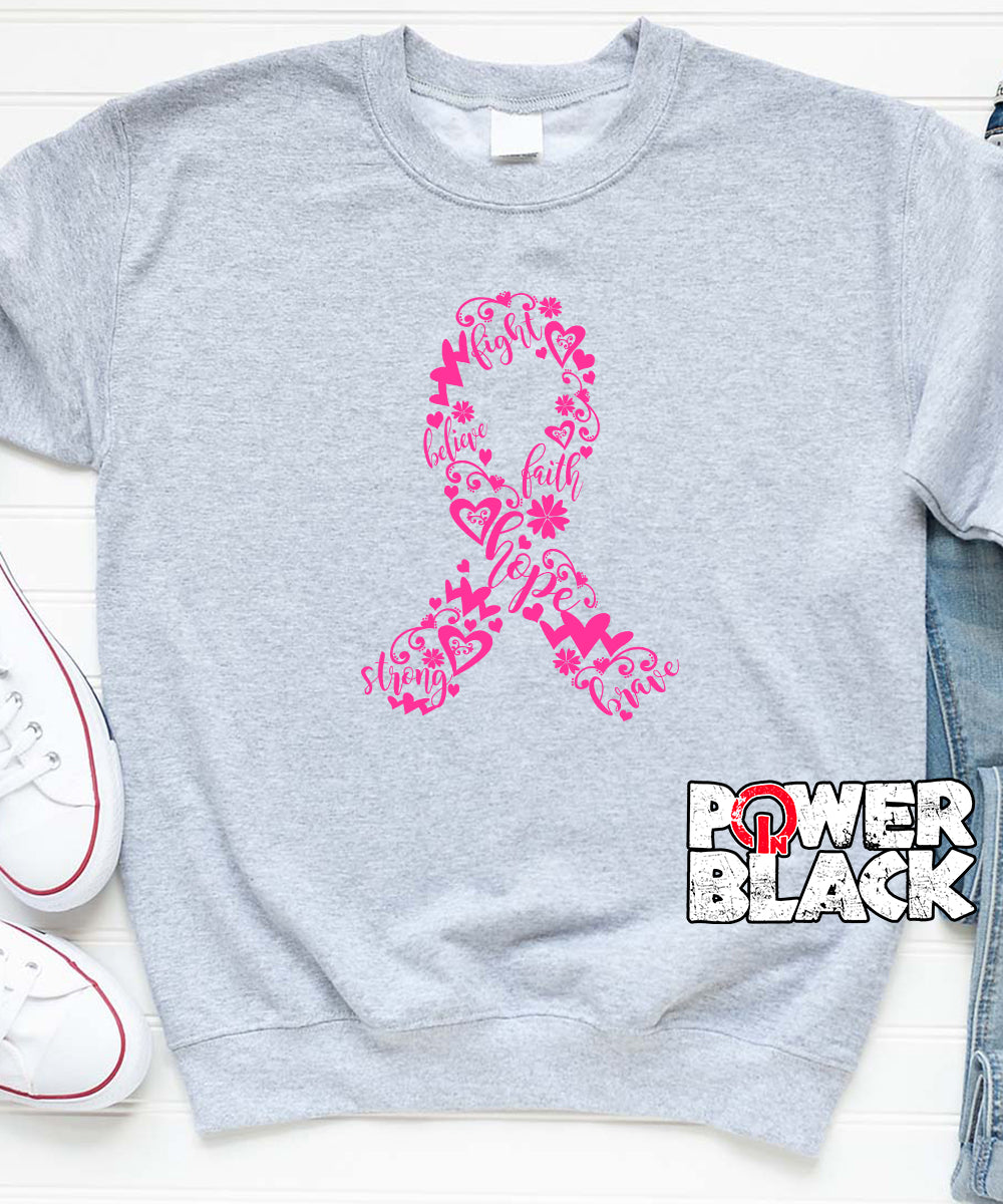 October Breast Cancer Ribbon Sweatshirt