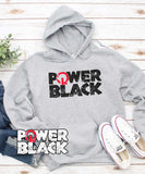Power in Black ™️ Logo Hoodie
