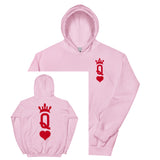 Queen of Hearts Hoodie (Front and Back Print)