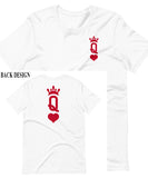 Queen of Hearts (Front and Back Print)