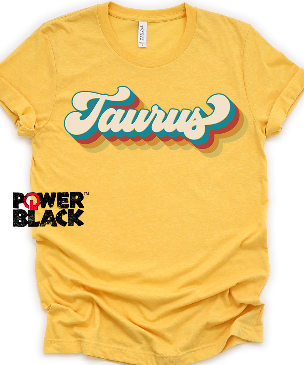 Retro Taurus Zodiac Shirt