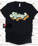 Retro Aries Zodiac Shirt