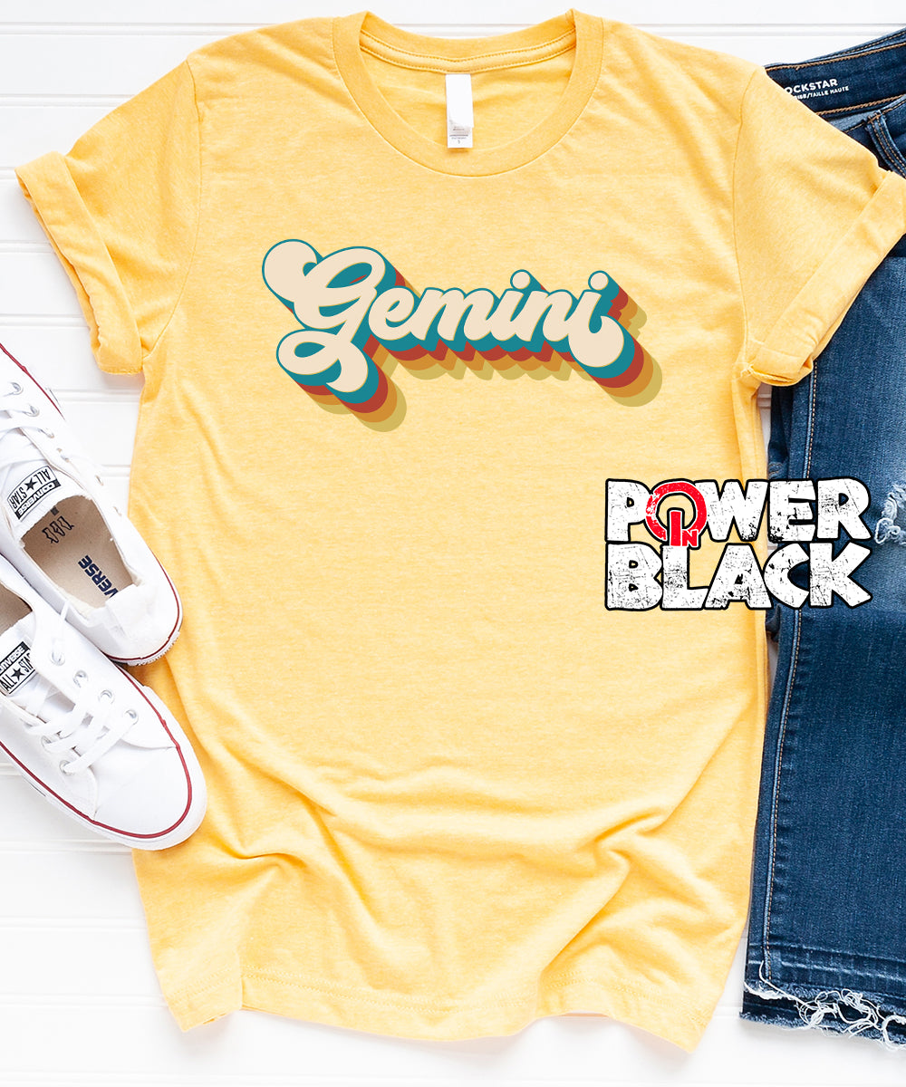 Retro Gemini Zodiac Shirt
