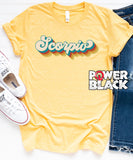 Retro Scorpio Zodiac Shirt