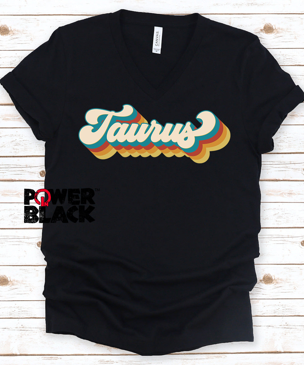 Retro Taurus Zodiac Shirt