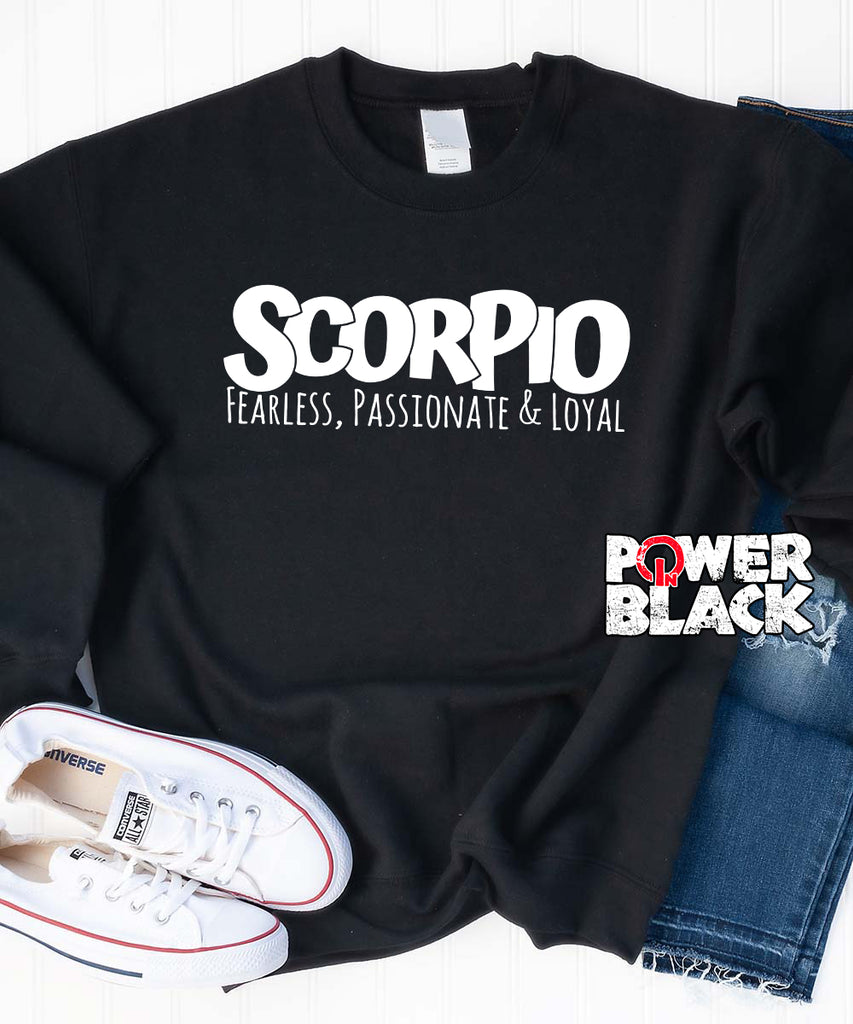 Scorpio Traits Sweatshirt