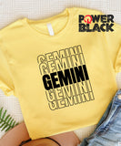 Stacked Gemini Zodiac Shirt