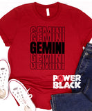 Stacked Gemini Zodiac Shirt