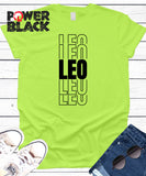Stacked Leo Zodiac Shirt