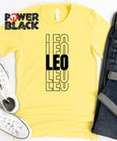 Stacked Leo Zodiac Shirt