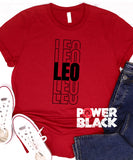 Stacked Leo Zodiac Shirt