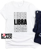 Stacked Libra Zodiac Shirt