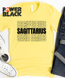 Stacked Sagittarius Zodiac Shirt