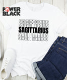 Stacked Sagittarius Zodiac Shirt