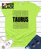 Stacked Taurus Zodiac Shirt