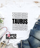 Stacked Taurus Zodiac Shirt