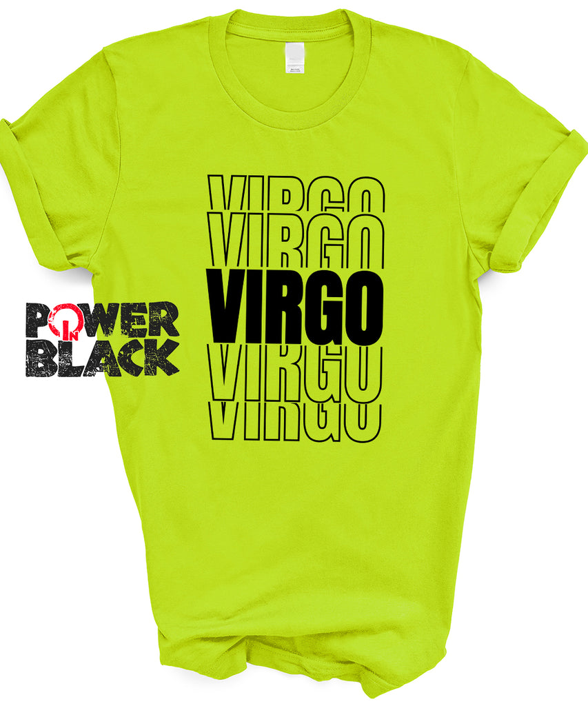 Stacked Virgo Zodiac Shirt