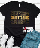 Stacked Sagittarius Zodiac Shirt