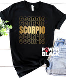 Stacked Scorpio Zodiac Shirt