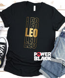 Stacked Leo Zodiac Shirt