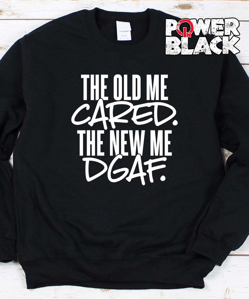 The New Me Sweatshirt Power In Black